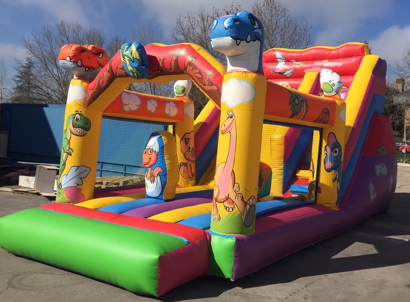 37. DIE 037: CASTILLO HINCHABLE TOBOGÁN PEQUEÑO PLUS