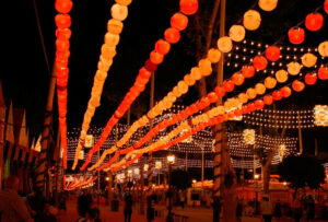 fiestas con hinchables en mayo