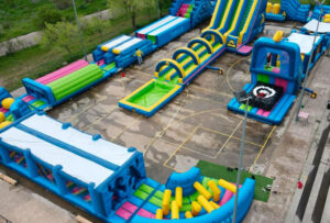 Hinchables modulares personalizados con Dieserso