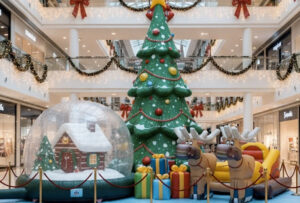 Hinchables navideños para centros comerciales - Dieserso