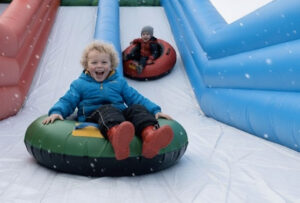 Tobogán para trineos, diversión para eventos de invierno - Dieserso