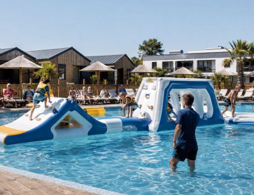 Hinchables acuáticos para hoteles y campings