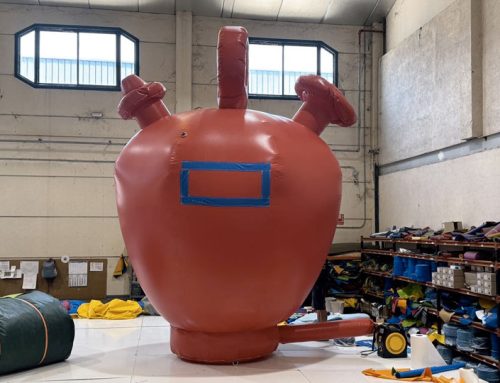 Réplicas hinchables de productos con Dieserso